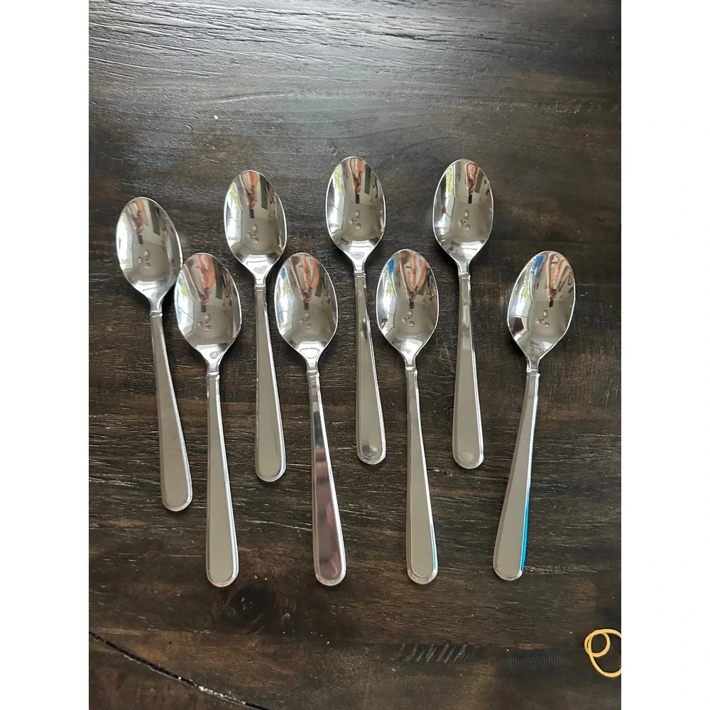 Cambridge Silversmiths Beacon Mirror Stainless Flatware Set 40 Piece serve/8
